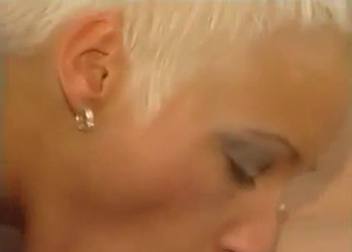 Short-haired MILF fucking her brother